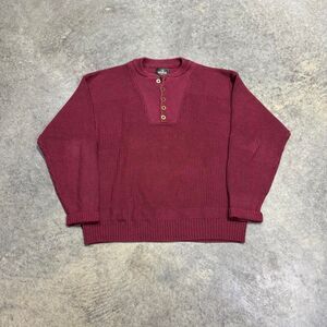 Redhead-clothing Men's Burgundy and Red Jumper